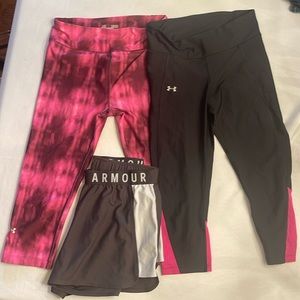 Women’s medium under armour bundle.